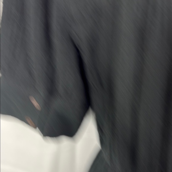 Madewell Elegant Black Button-Down Dress Shirt Size 4 - Picture 10 of 11